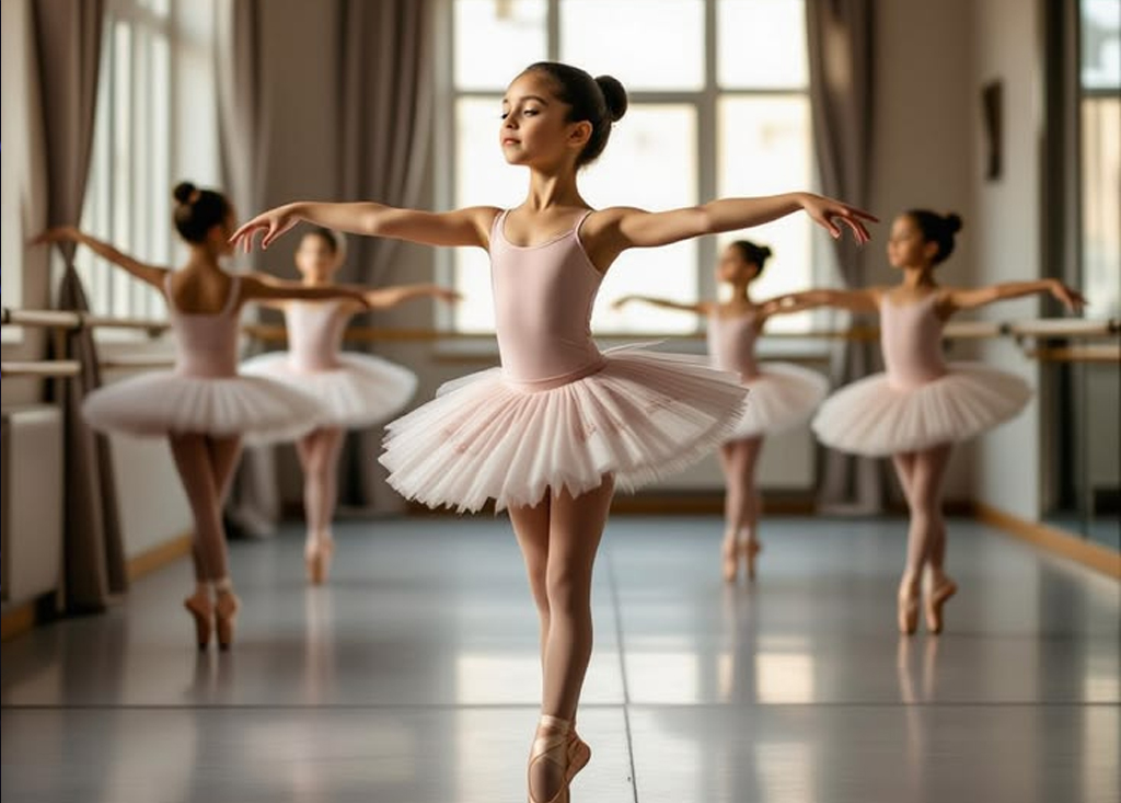 تدريب الباليه